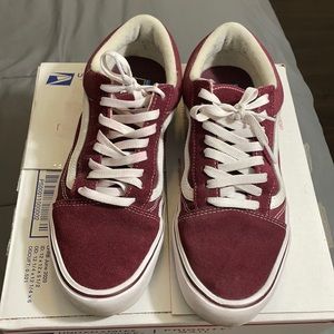 MENS VANS OLD SCHOOL SUEDE SIZE 10.5
